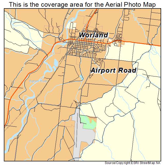 Worland, WY location map 