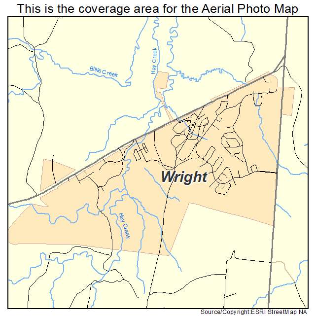 Wright, WY location map 