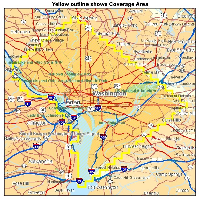 Washington DC aerial photography