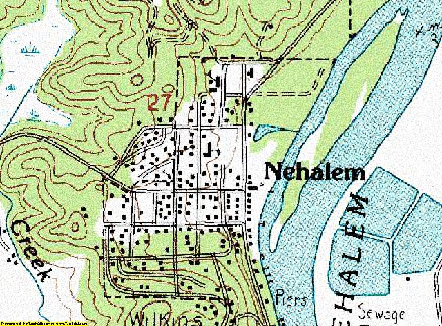 USGS topo map