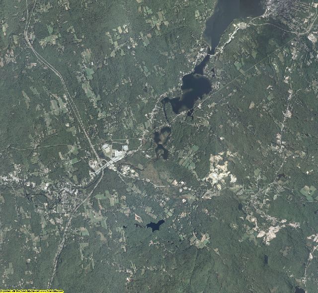 Belknap County, New Hampshire aerial photography