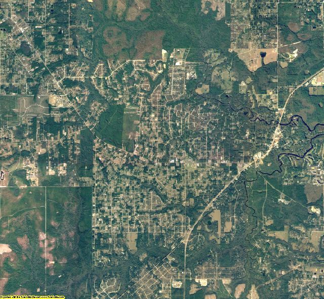Clay County, Florida aerial photography