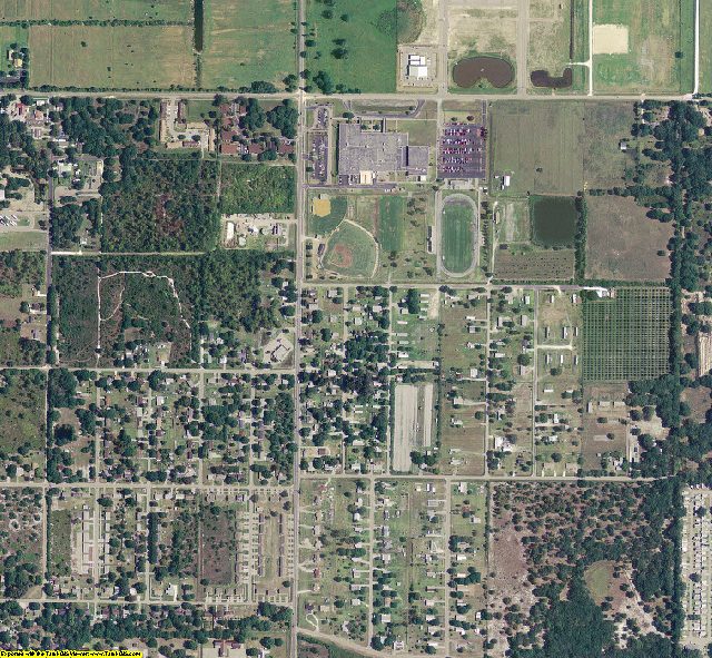 DeSoto County, FL aerial photography detail