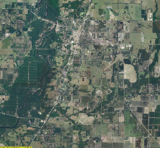 DeSoto County, Florida aerial photography