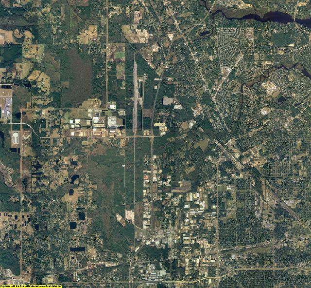 Duval County, Florida aerial photography