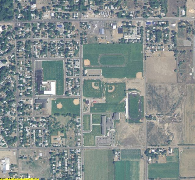 Elmore County, ID aerial photography detail