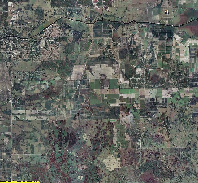 Hendry County, Florida aerial photography