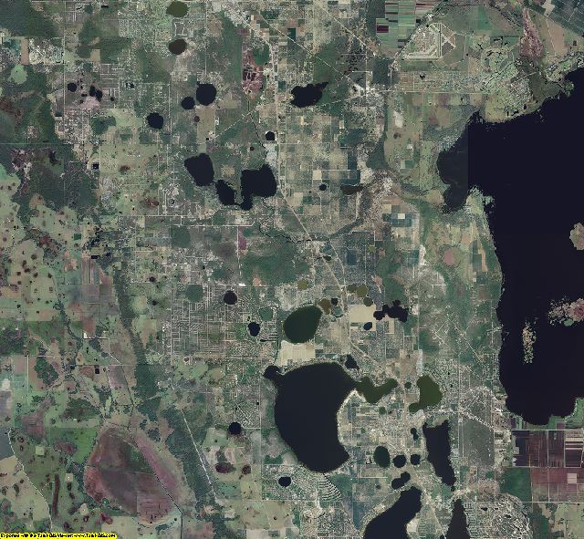 Highlands County, Florida aerial photography