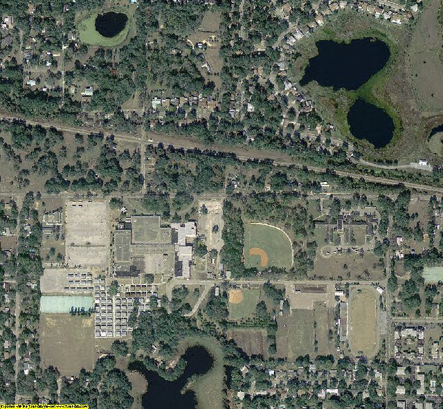 Hillsborough County, FL aerial photography detail