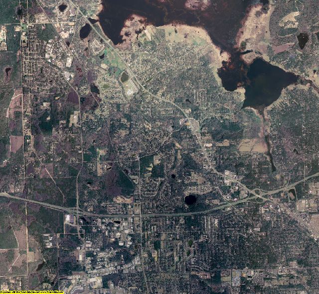 Leon County, Florida aerial photography