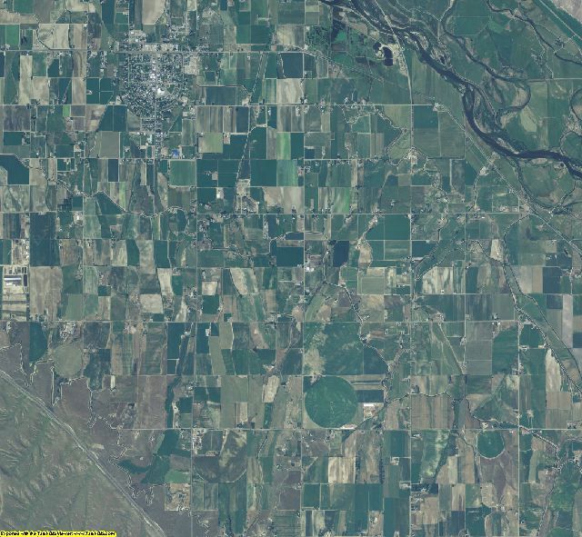 Payette County, Idaho aerial photography