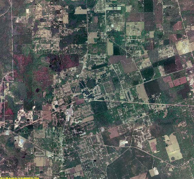 Wakulla County, Florida aerial photography