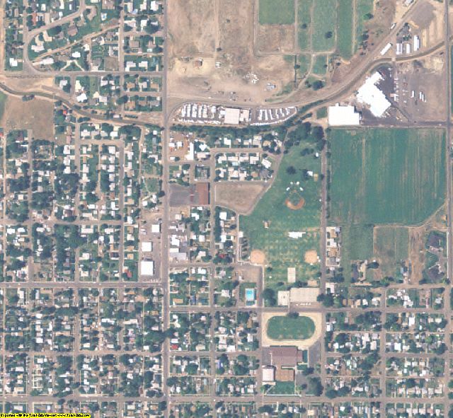 Washington County, ID aerial photography detail