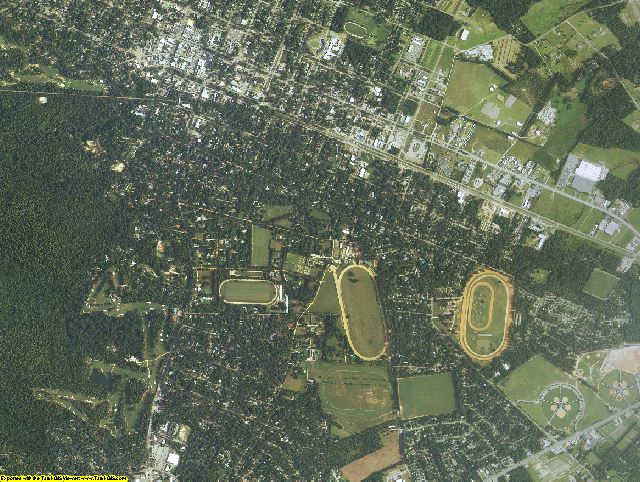 Aiken County, South Carolina aerial photography