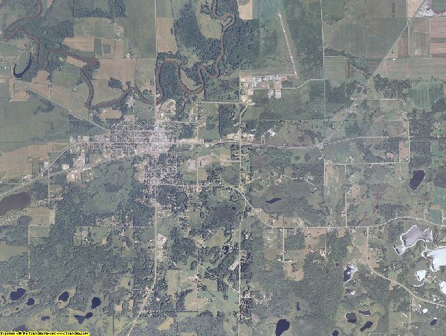 Aitkin County, Minnesota aerial photography