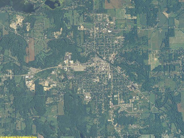 Barry County, Michigan aerial photography