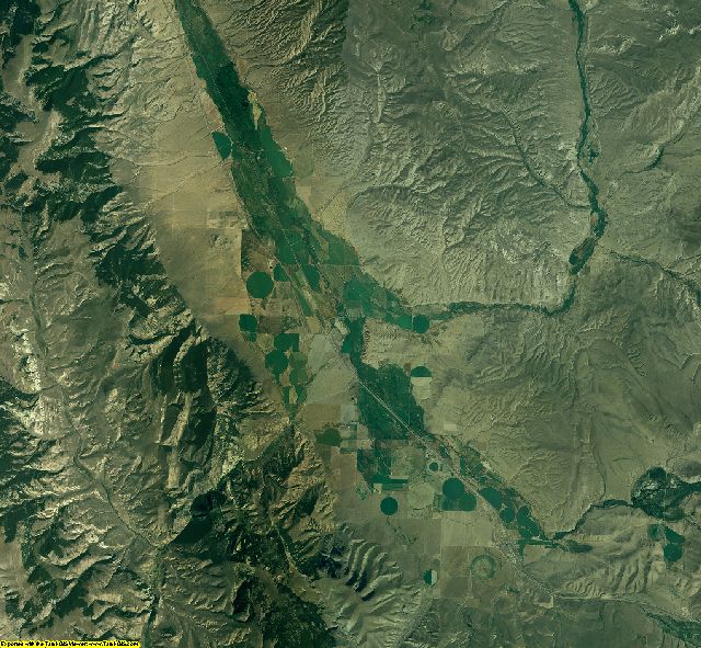 Beaverhead County, Montana aerial photography