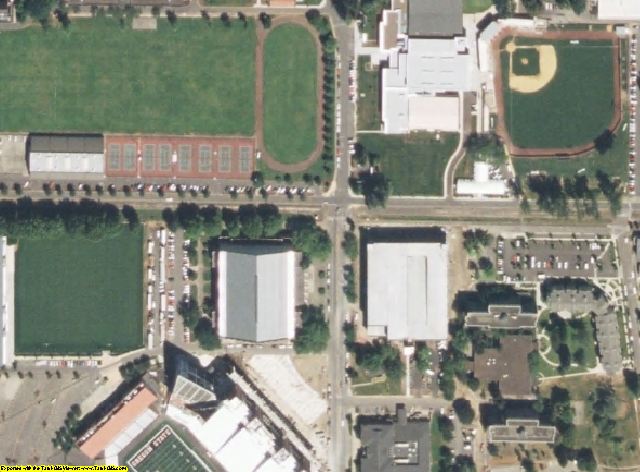 Benton County, OR aerial photography detail