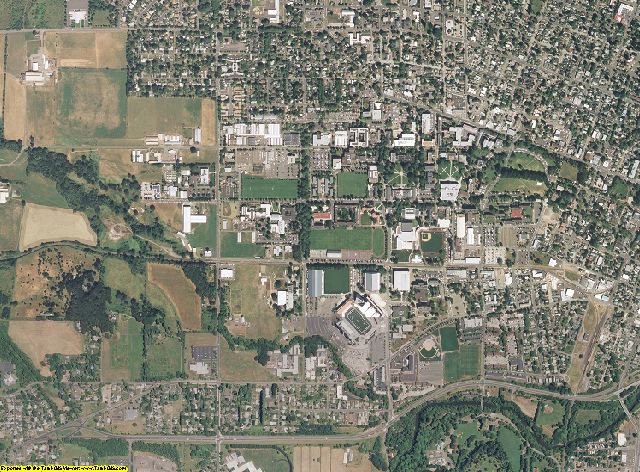 Benton County, Oregon aerial photography