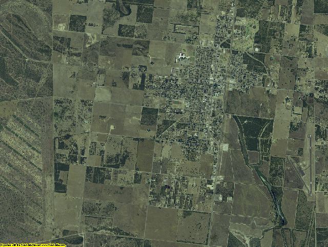 Brooks County, Texas aerial photography