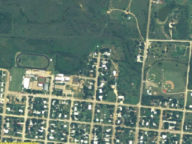Callahan County, TX aerial photography detail