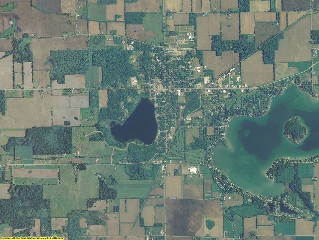 Cass County, Michigan aerial photography