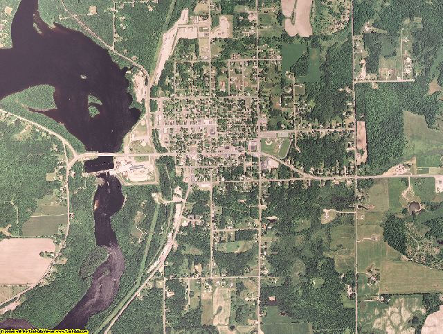 Chippewa County, Wisconsin aerial photography