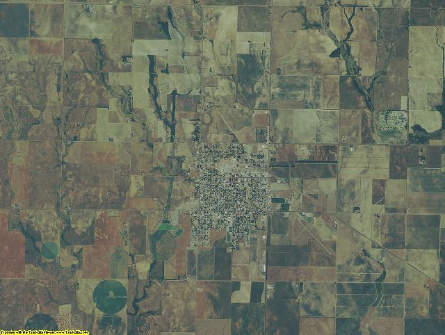 Collingsworth County, Texas aerial photography