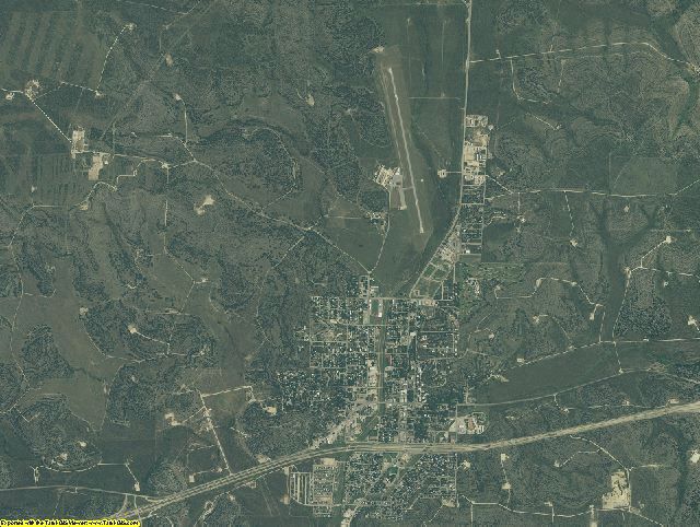 Crockett County, Texas aerial photography