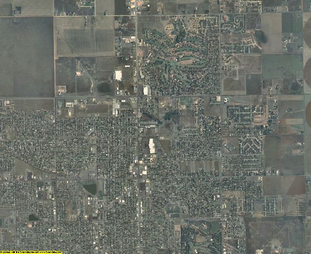 Curry County, New Mexico aerial photography