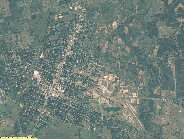 DeWitt County, Texas aerial photography
