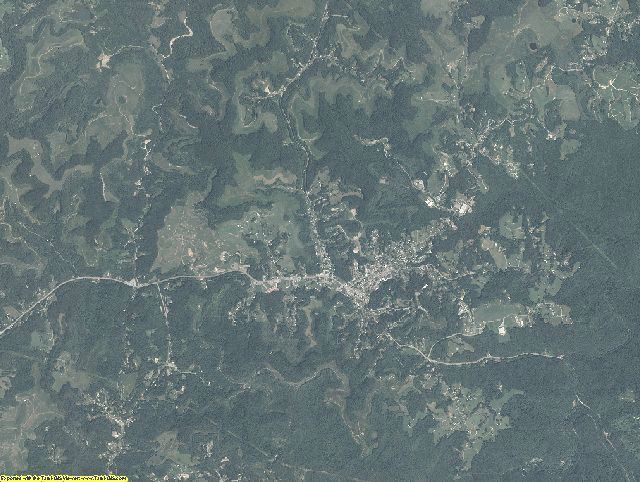 Dickenson County, Virginia aerial photography