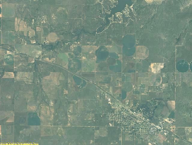 Donley County, Texas aerial photography