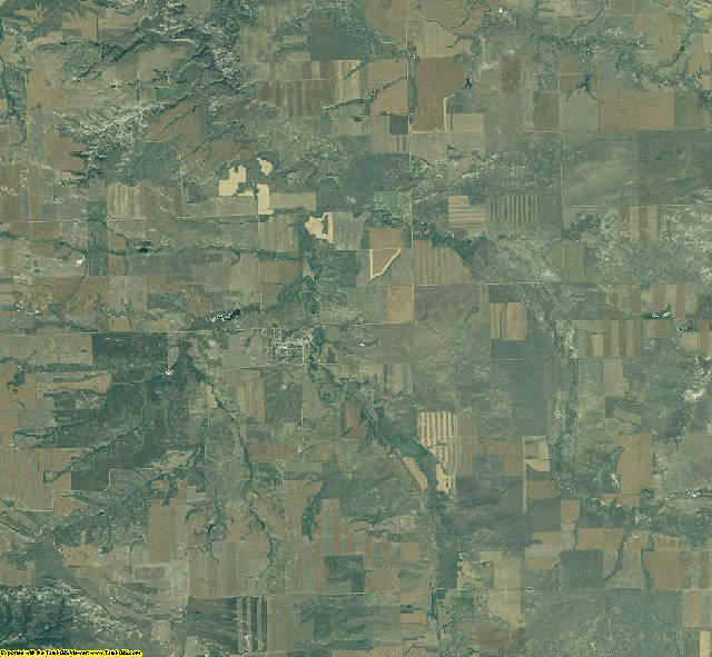 Fergus County, Montana aerial photography