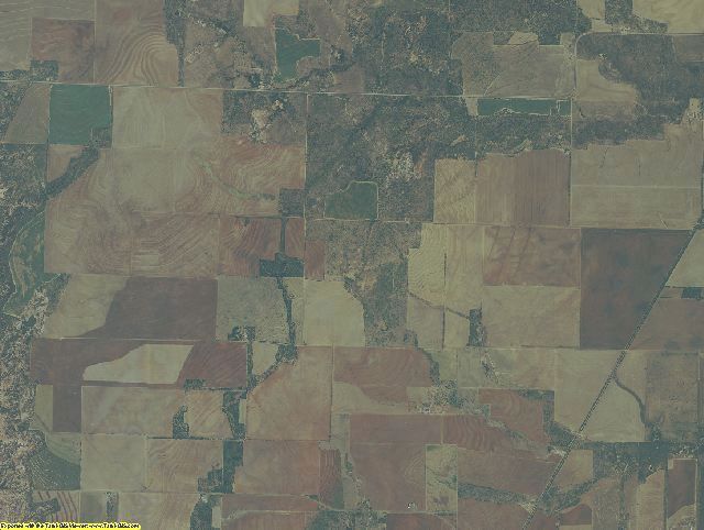 Foard County, Texas aerial photography