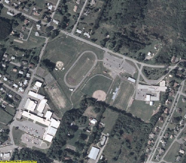 Garrett County, MD aerial photography detail