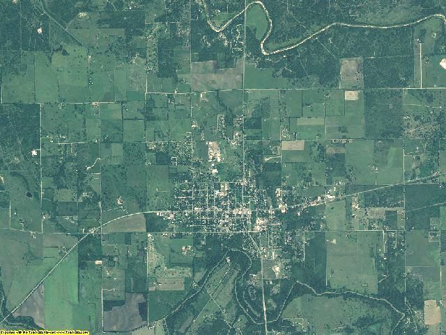 Goliad County, Texas aerial photography