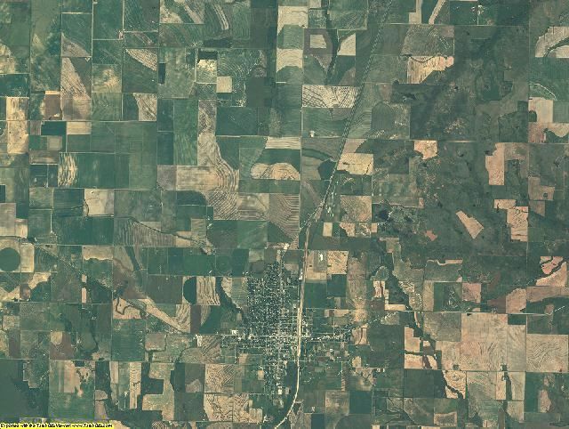 Haskell County, Texas aerial photography