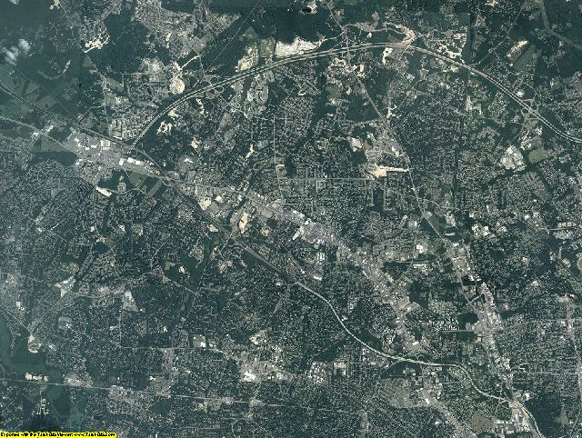Henrico County, Virginia aerial photography