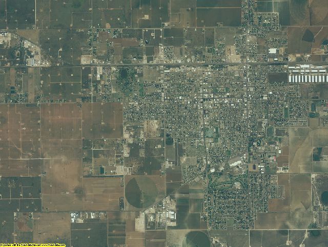 Hockley County, Texas aerial photography