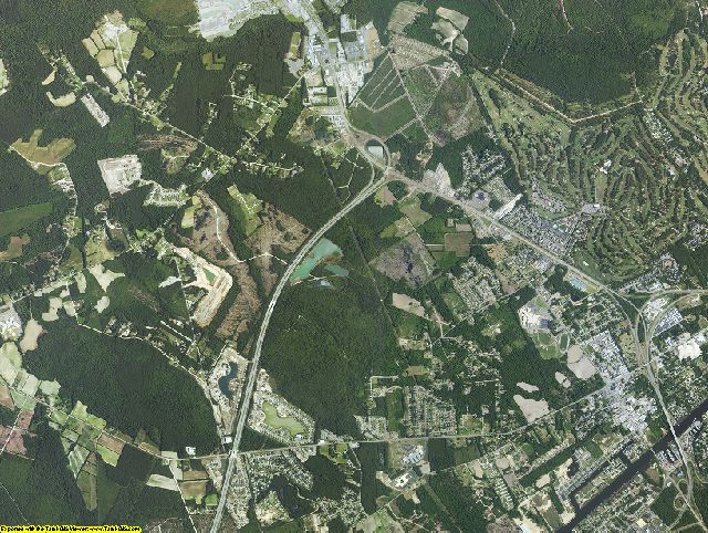 Horry County, South Carolina aerial photography