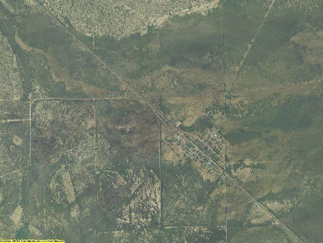 Jeff Davis County, Texas aerial photography