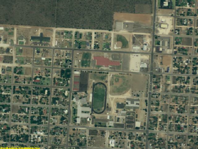 Jim Hogg County, TX aerial photography detail