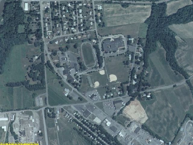 Juniata County, PA aerial photography detail