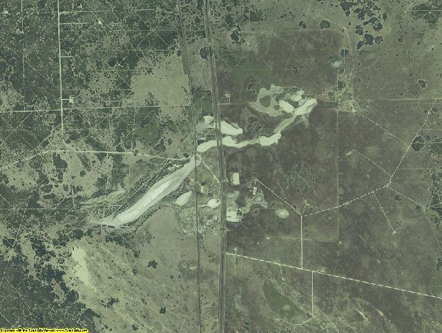 Kenedy County, Texas aerial photography