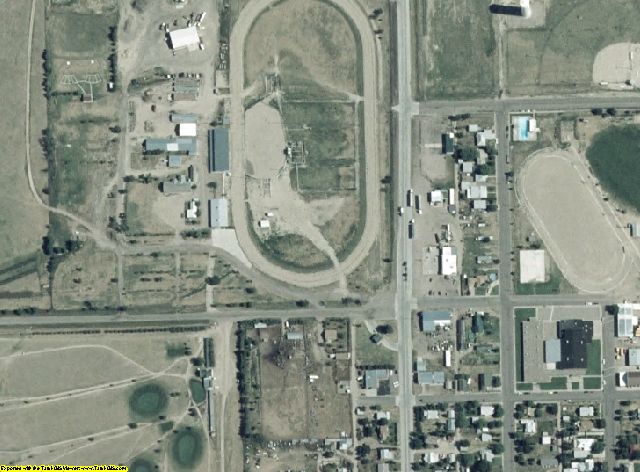 Kiowa County, CO aerial photography detail