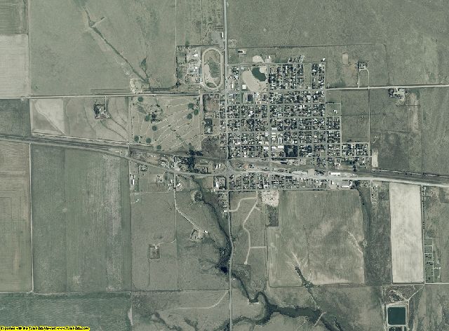 Kiowa County, Colorado aerial photography