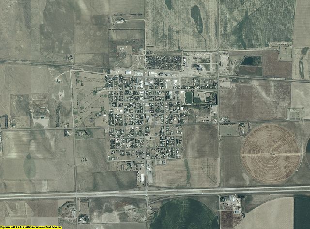 Kit Carson County, Colorado aerial photography