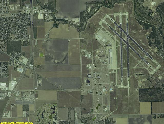 Kleberg County, Texas aerial photography