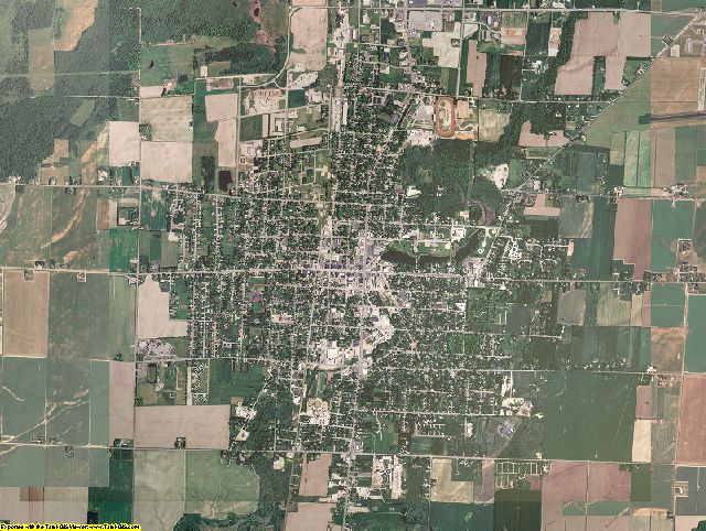 Langlade County, Wisconsin aerial photography